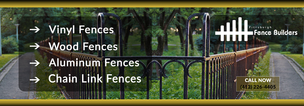 Residential Fence in Pittsburgh  Residential Fence Company in Pittsburgh